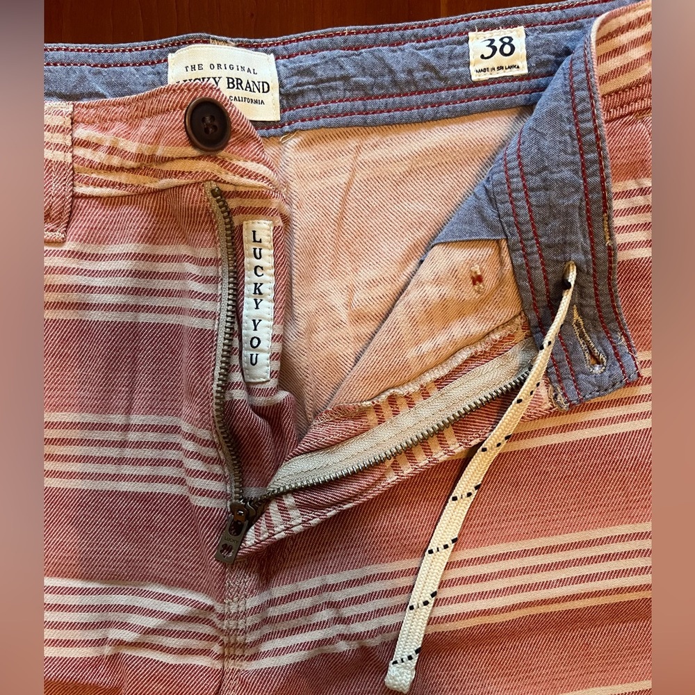 Lucky Brand 100% Cotton Mens Shorts - Picture 4 of 5